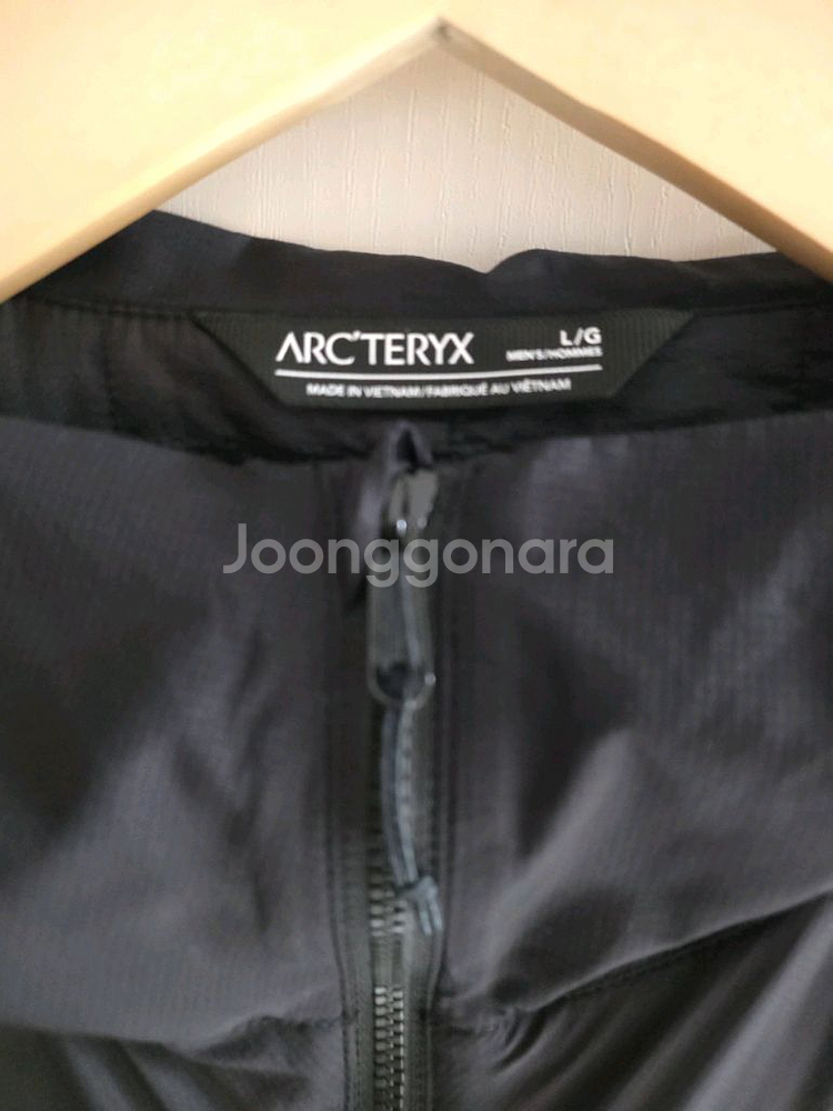 아크테릭스 구형 sl 아톰 후디 블랙 새상품 L(100~105사이즈)--2