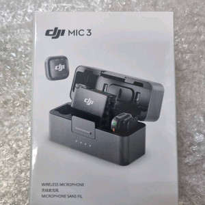 DJI Mic3 (2TX+1RX+충전케이스) 무선마이크 판매합니다