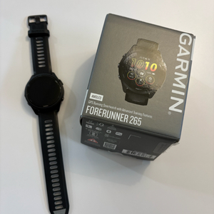 가민포러너 265 블랙