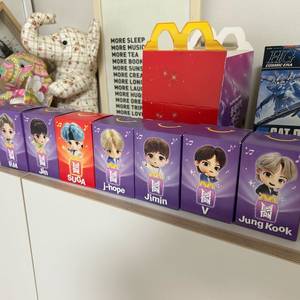 BTS 맥도날드 해피밀 타이니탄 피규어 이미지