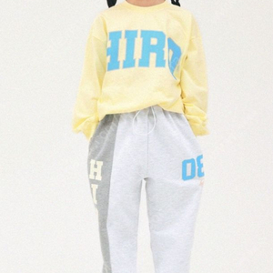 히로 캠퍼스 조거팬츠 160 라이트그레이