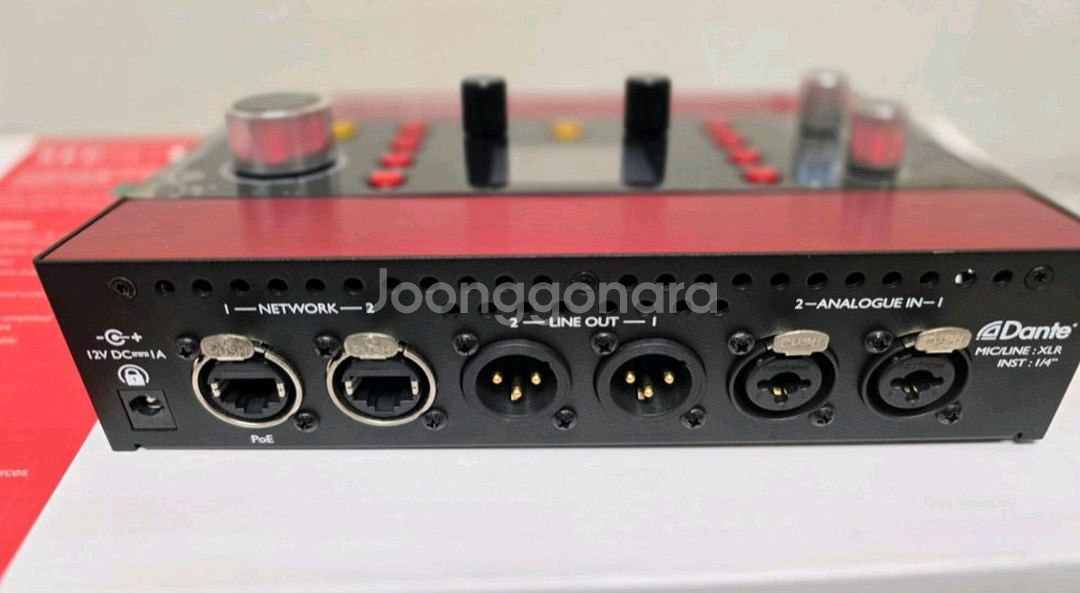 Focusrite X2P 단테 오디오 인터페이스--1