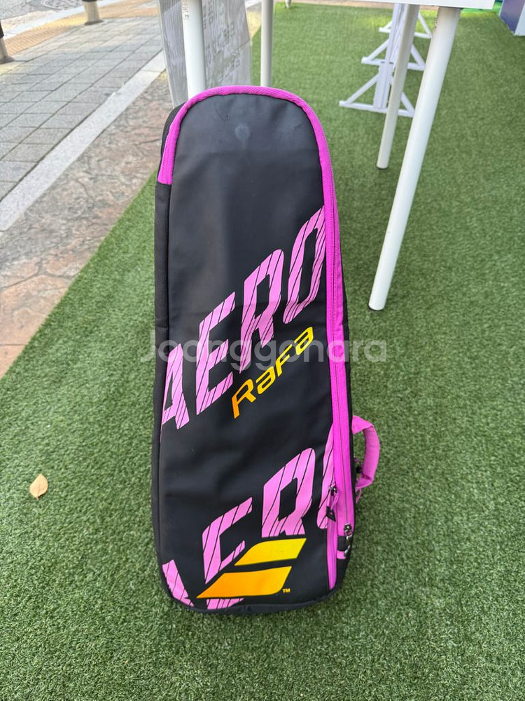 바볼랏 퓨어 에어로 라파 테니스 라켓300g2그립+라파백팩--2