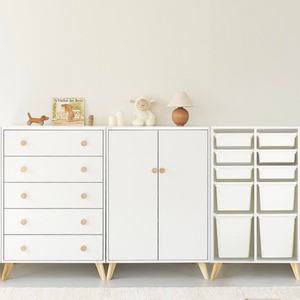 아이엔지홈 유아 수납장 옷장 셋트