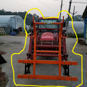 트랙터용 톤백 걸이