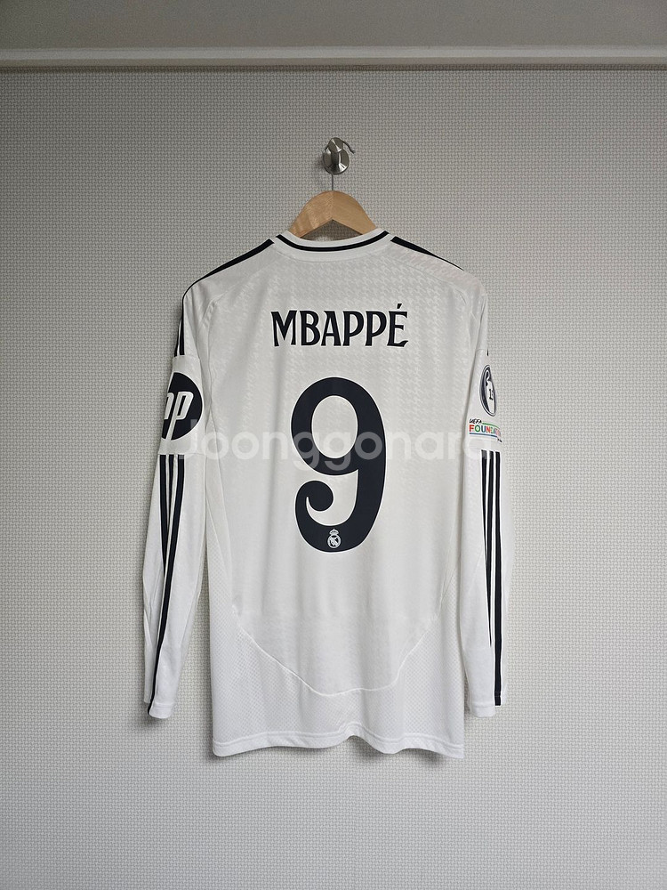 24-25 레알마드리드 홈 긴팔 킬리안 음바페--0