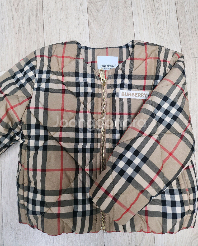 급처.백화점정품.드라이완료) 버버리키즈18m 패딩(~두돌)--1