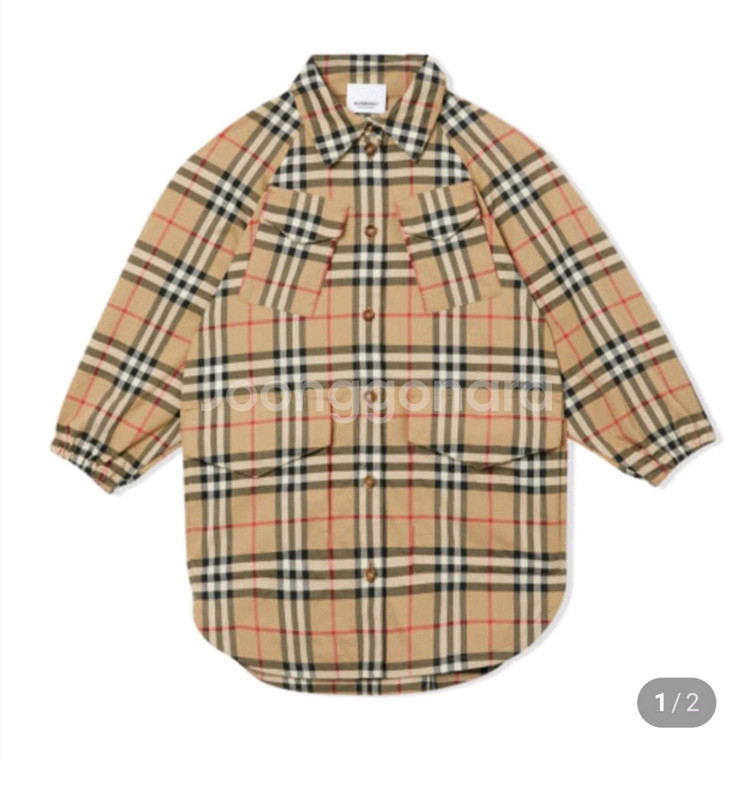 급처.정품.뉴라벨) 10y버버리키즈 원피스--1