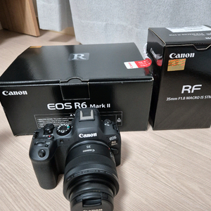 캐논 R6Mark2 + RF 35mm F1.8 렌즈 세트