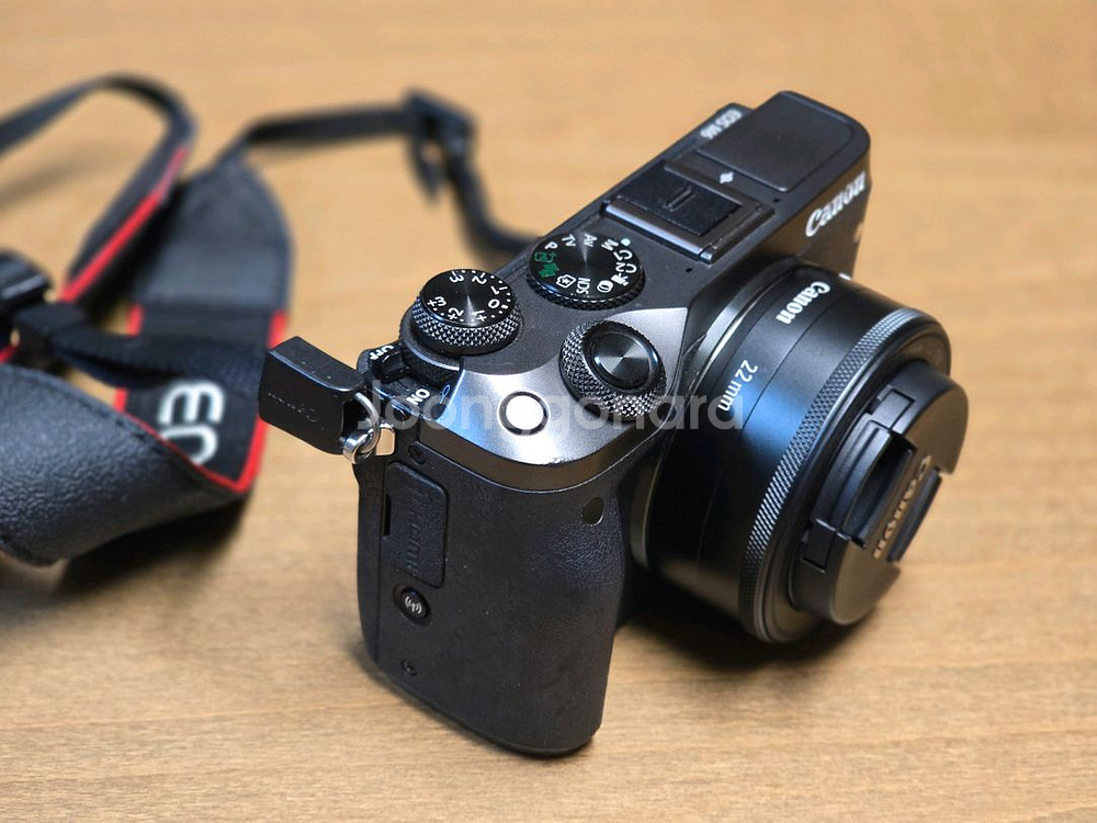 캐논 EOS M6 미러리스 카메라(렌즈2개 22mm,18-55mm)--5
