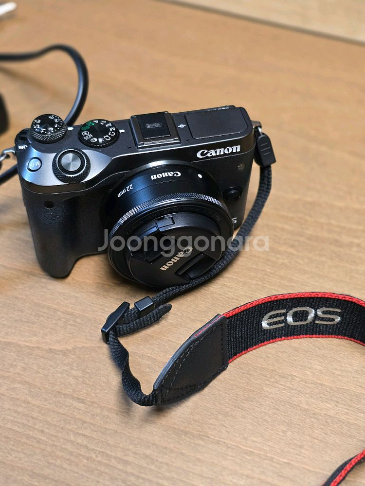 캐논 EOS M6 미러리스 카메라(렌즈2개 22mm,18-55mm)--2