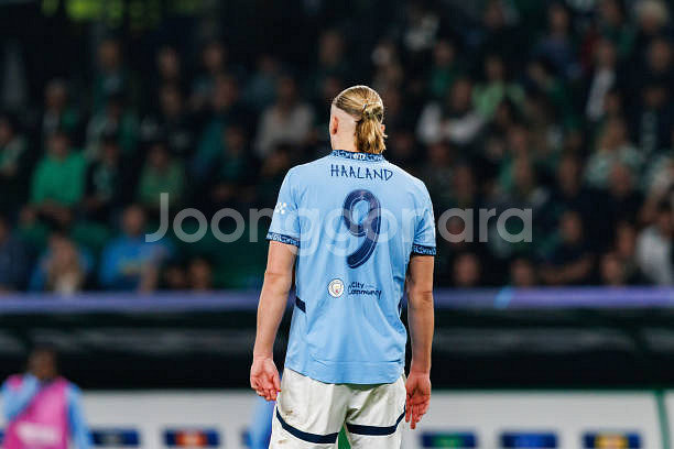 24-25 맨시티 홈 유니폼 엘링 홀란드--1