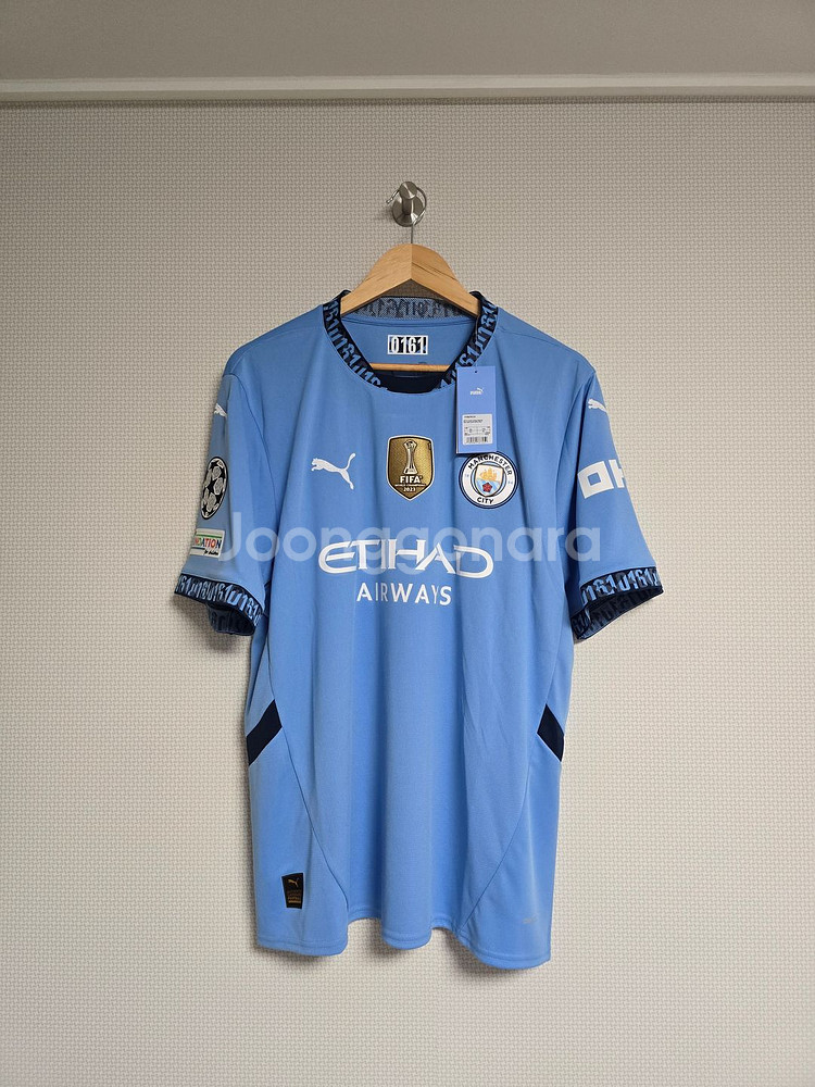 24-25 맨시티 홈 유니폼 엘링 홀란드--2