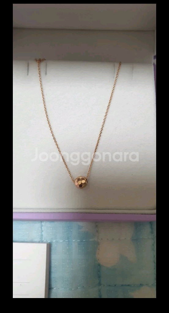 새제품 골든듀 스텔라토 목걸이 택포40만원--1