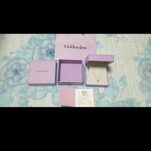 새제품 골든듀 스텔라토 목걸이 택포40만원