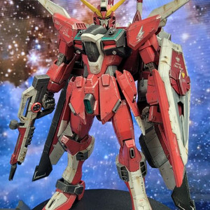 [반다이 건담] MG 인피니티 저스티스 웨더링 조립품 판매