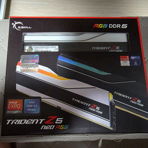 지스킬 DDR5 6000 cl36 64기가킷 화이트 팝니다