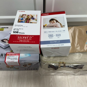 캐논 셀피 CP1500+RP108+KP108+파우치+사진첩 [SET일괄]