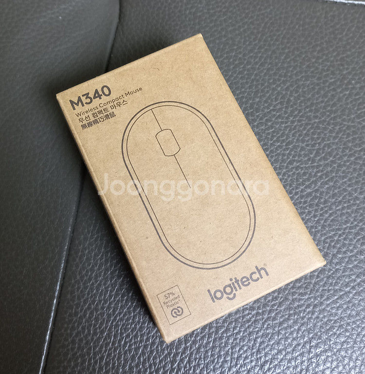 로지텍 M340 무선 마우스 (블랙)--0