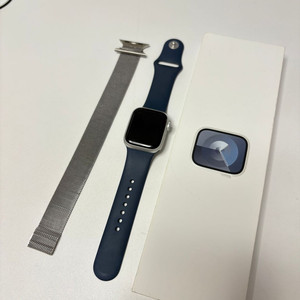 애플워치 시리즈9 41mm 실버 (GPS)