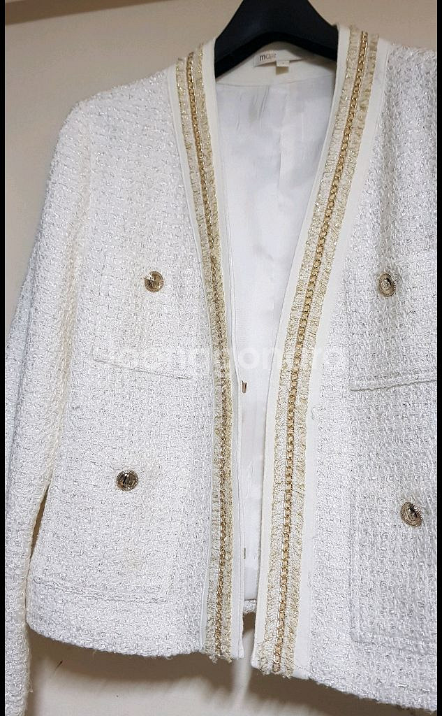 마쥬 트위드 자켓--0