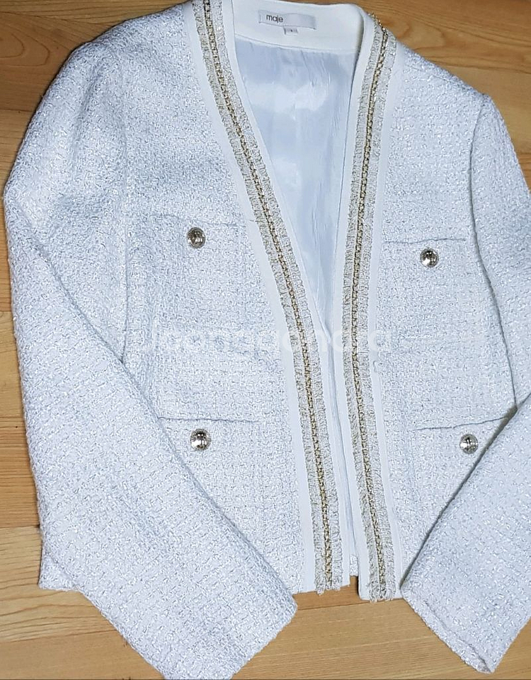 마쥬 트위드 자켓--1