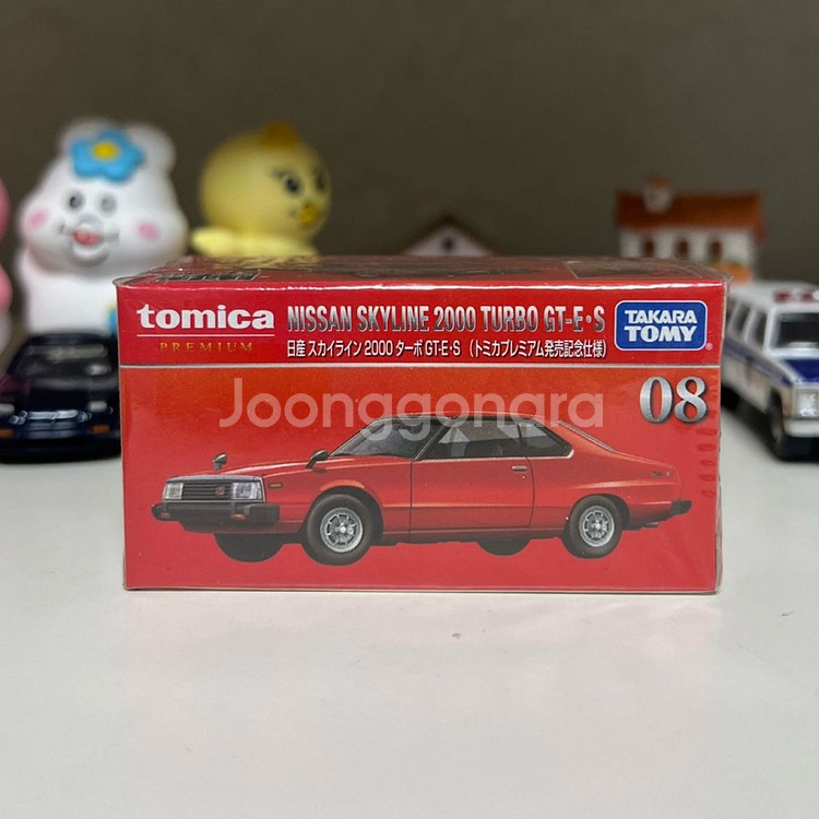 토미카 프리미엄 닛산 스카이라인 터보 초회 다이캐스트--0