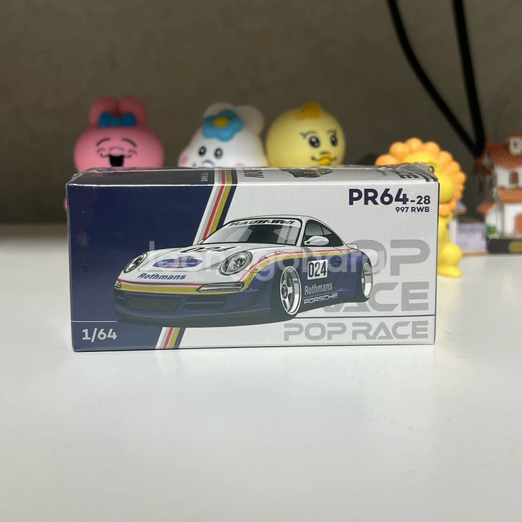 1:64 포르쉐 997 RWB 로스만 다이캐스트--0