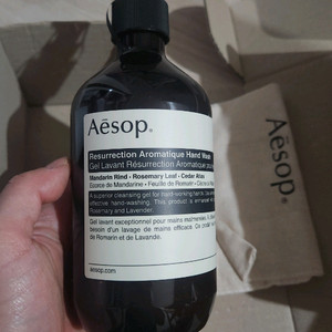 이솝 레저렉션 아로마틱 핸드 워시 500ml 새제품