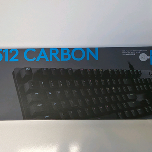 [미개봉] 로지텍 G512 카본 RGB 기계식 게이밍 키보드