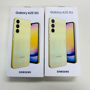갤럭시 A25 5G 옐로우 자급제 미개봉