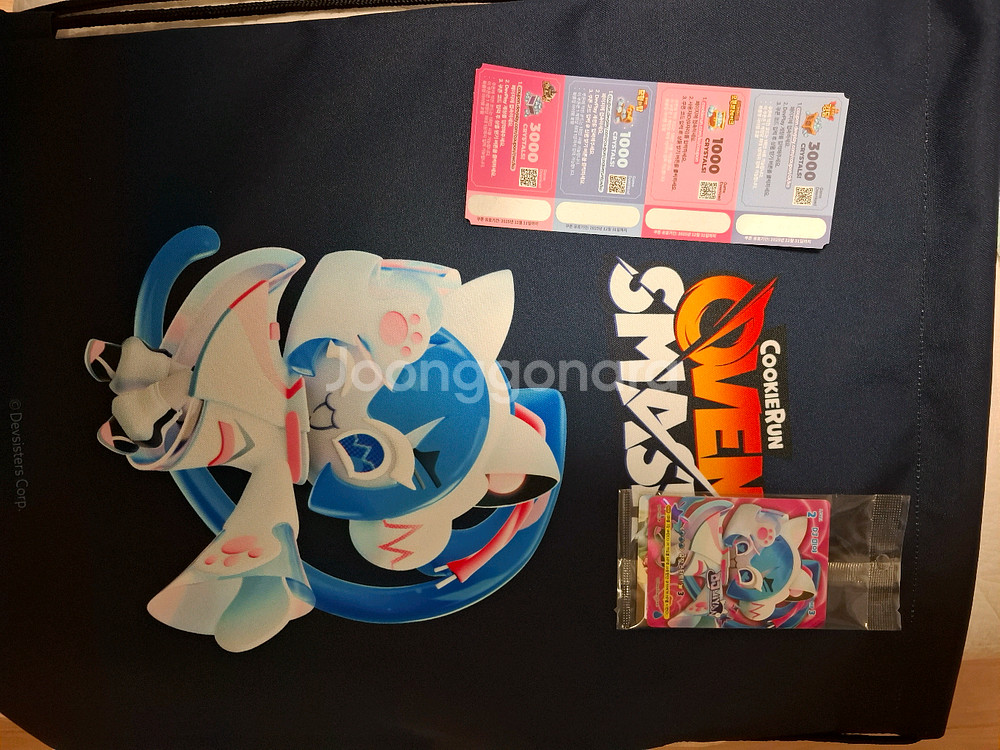 지스타 쿠키런 dj미야 카드,쿠폰,백,아크릴스탠드,스티커 판매합니다--0