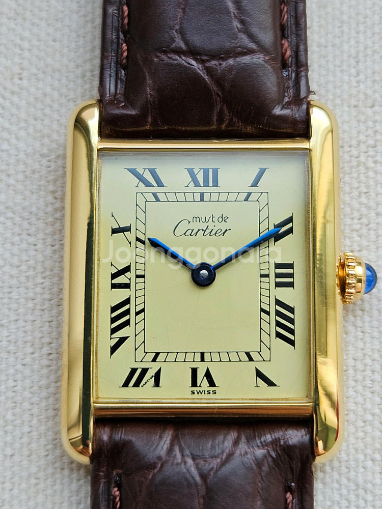 까르띠에 빈티지 머스트탱크 590005 LM 모델--1