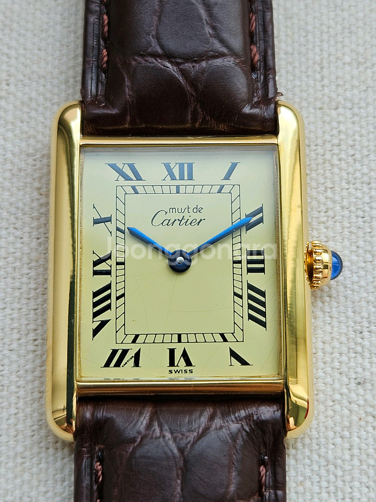 까르띠에 빈티지 머스트탱크 590005 LM 모델--0