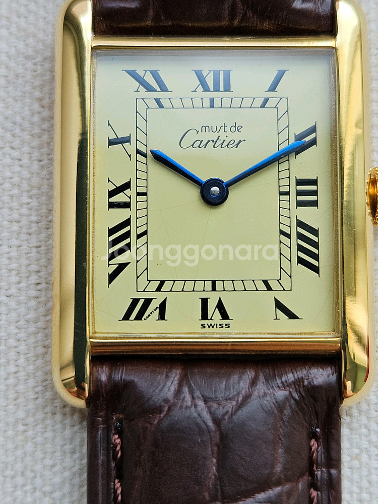 까르띠에 빈티지 머스트탱크 590005 LM 모델--2
