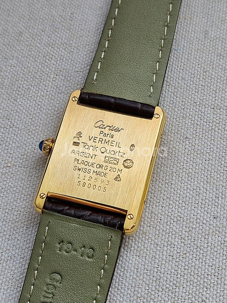 까르띠에 빈티지 머스트탱크 590005 LM 모델--5