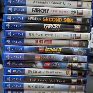 PS4 ps5 플스 게임 20개+철제 케이스2개