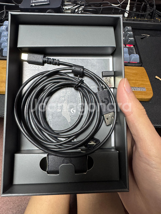 로지텍 G502X PLUS 게이밍 마우스--0