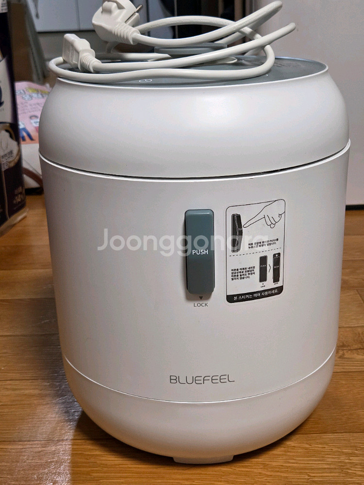 블루필 블랙크리스탈 올스텐 대용량 IH 인덕션 가열식 가습기--3