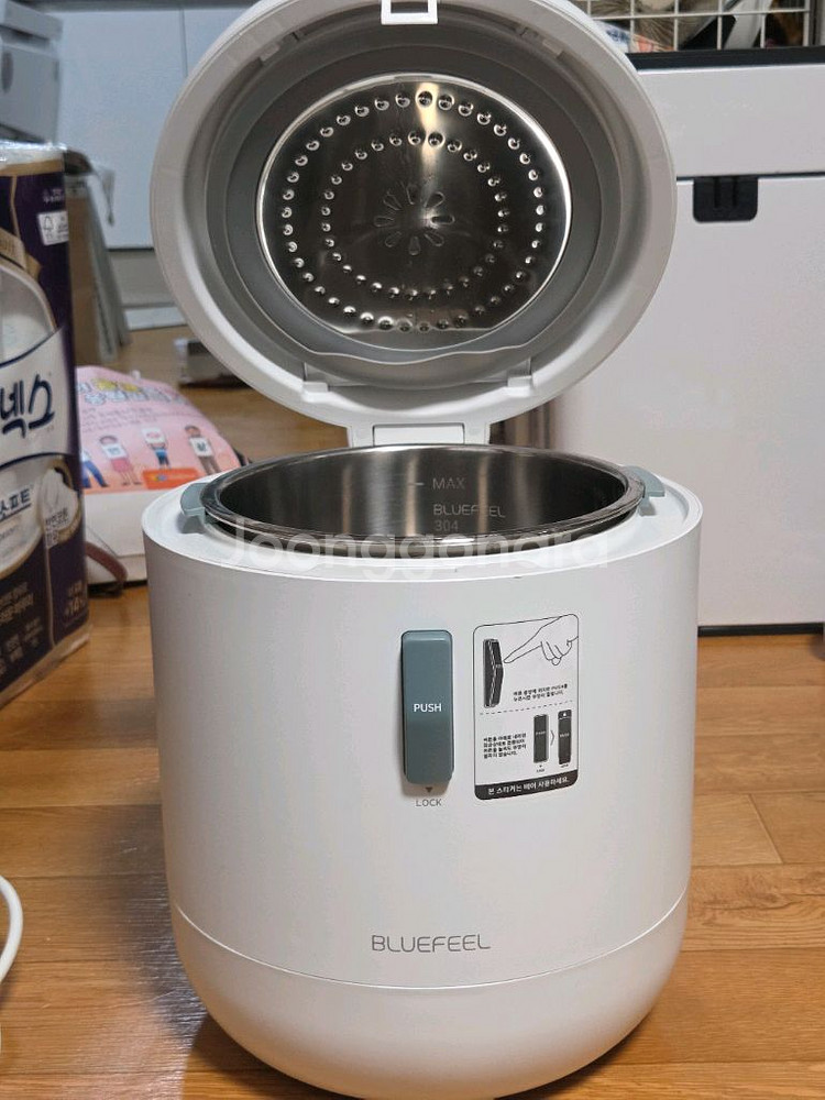 블루필 블랙크리스탈 올스텐 대용량 IH 인덕션 가열식 가습기--4