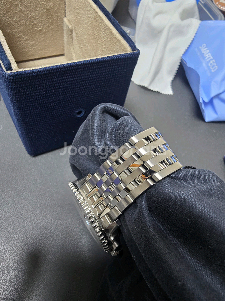 최저가 판매/교환 브라이틀링 네비타이머 검판 43신형--5