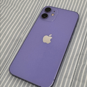 아이폰 12미니 퍼플 128gb S급