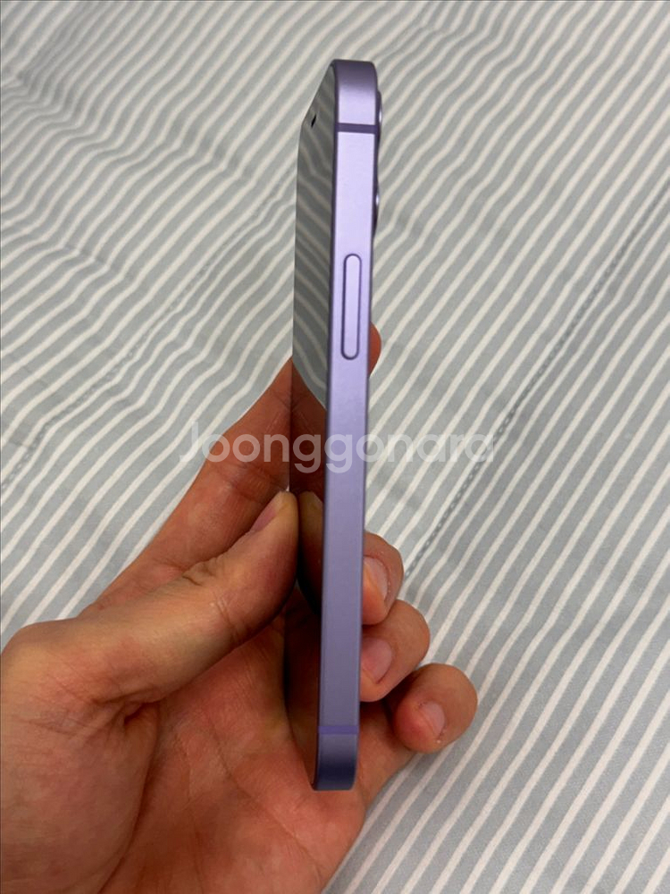 아이폰 12미니 퍼플 128gb S급--3