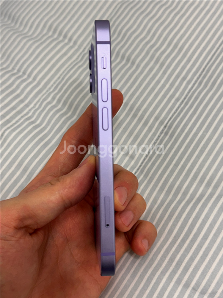 아이폰 12미니 퍼플 128gb S급--2