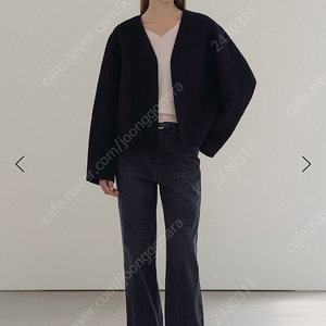 베뉴엣 헤드 데님 Head Denim Black 숏기장