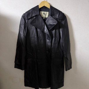 버버리 램스킨 트렌치 견장코트 USA4사이즈 (여성 55정도)
