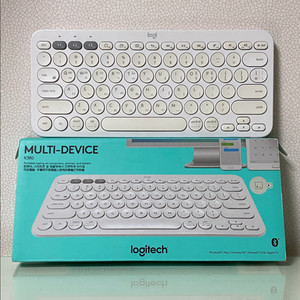 로지텍 K380 블루투스 키보드 화이트