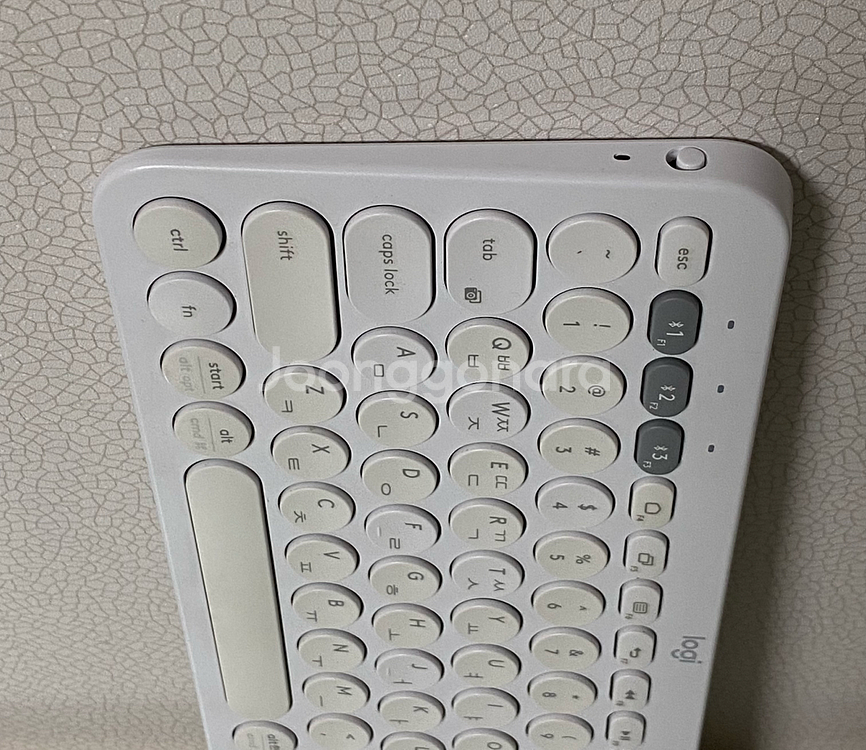 로지텍 K380 블루투스 키보드 화이트--5