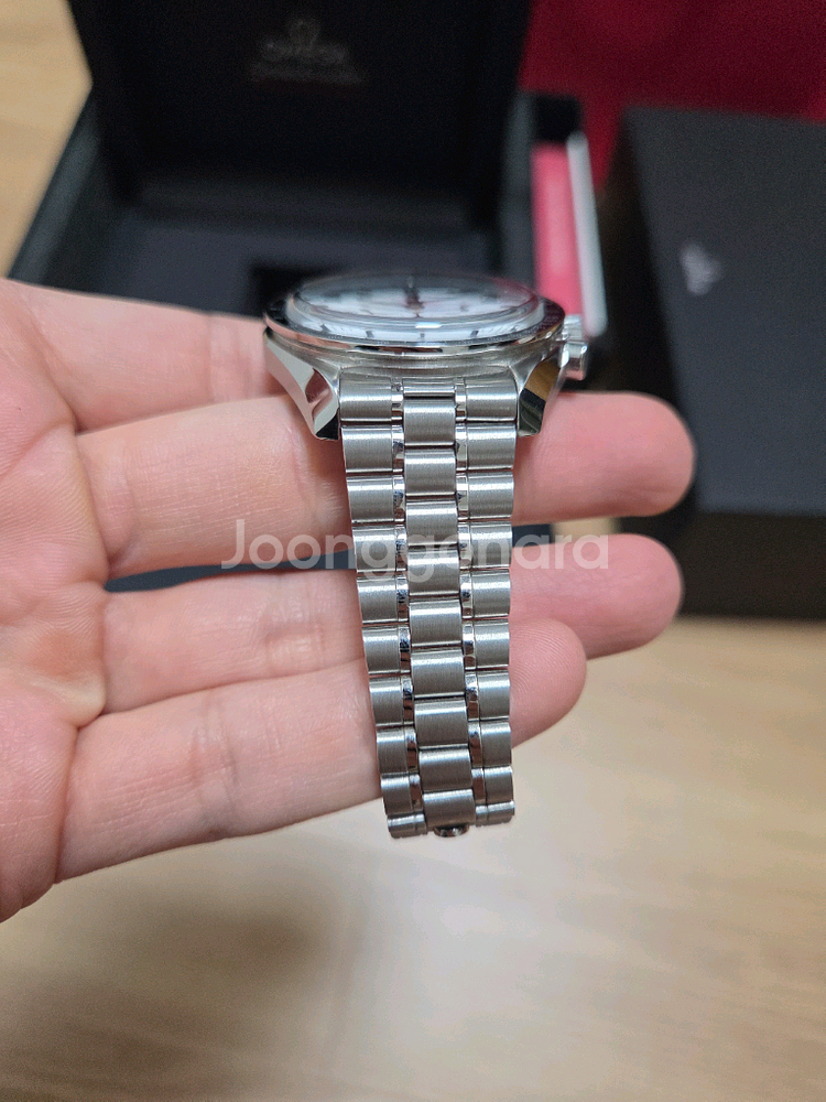 오메가 문워치 화이트 (스피드마스터)--1