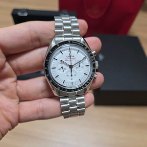 오메가 문워치 화이트 (스피드마스터)